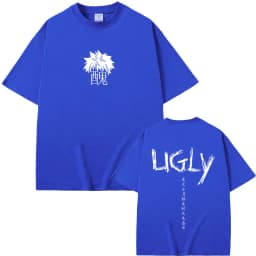 Uglyfacekid Hanzi Merch Graphic T-shirt Men Women Casual Funny Manga Clothing T Shirts Unisex Oversized Vintage Cotton T-shirts