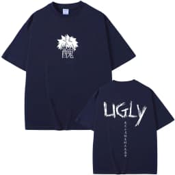 Uglyfacekid Hanzi Merch Graphic T-shirt Men Women Casual Funny Manga Clothing T Shirts Unisex Oversized Vintage Cotton T-shirts