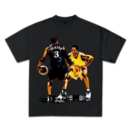 Pop Culture Vintage Graphic T-Shirt Collection American Rap Basketball Streetwear Hip-Hop Y2K Premium Qua Men Clothing Short