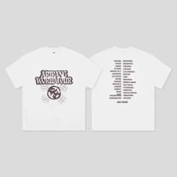 2026 Arirang World Tour Graphic T-shirt Men Women Summer 100 Cotton Clothing Fashion Oversized Short Sleeved Top Streetwear