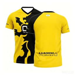 2026 New Men's Israel-Style Soccer T-Shirt – Lion Totem & No. 77 – Breathable Mesh Short-Sleeve Jersey for Matches and Training