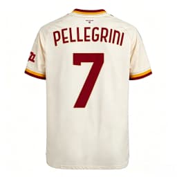 26/27 Season Roma Football Jersey Shirt, Pellegrini #7 Jersey Tshirt, Men Summer Training Breathable Quick Drying Sweatshirt