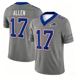 2026 Bills Josh Allen 17# Football Jersey Shirt, 3D Print Rugby Jersey, Men Summer Training Breathable Quick Drying Jersey