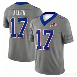 2026 Bills Josh Allen 17# Football Jersey Shirt, 3D Print Rugby Jersey, Men Summer Training Breathable Quick Drying Jersey
