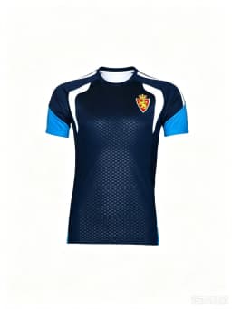 2026 Zaragoza 3D Print Football Jersey Men Women Summer Sports Oversize T-shirt Breathable Quick Drying Streetwear Clothing