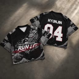 2026 Kpop Stray Run It World Tour Jersey T-shirt Men Women Summer Sports T-shirt Breathable Quick Drying Clothing Fan Gifts