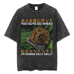 New Arrival I Have Made It Awkward I Will Be Taking My Leave Meme Japan Spider Crab Funny Short Sleeved Round Neck Y2k Tshirt