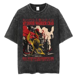 New Arrival I Have Made It Awkward I Will Be Taking My Leave Meme Japan Spider Crab Funny Short Sleeved Round Neck Y2k Tshirt