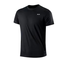 Summer Ice Silk Short Sleeve T-Shirt Men New Quick Dry Breathable Air Conditioning Outdoor Sun Protection Running Outer Wear