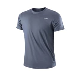 Summer Ice Silk Short Sleeve T-Shirt Men New Quick Dry Breathable Air Conditioning Outdoor Sun Protection Running Outer Wear