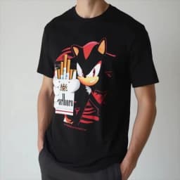 Ultimate Power Sonic Adventure t Shirt Unisex Vintage Graphic Tees Gothic Grunge Y2k Emo Scene Amity Affliction Style Clothes