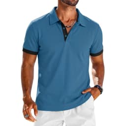 Summer Mens Short Sleeve Polo Shirt Lightweight Lapel Tshirts Breathable Sport T-shirts for Men Sports Solid Streetwear Cool Top