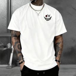 High Quality 100% Cotton O-neck Short Sleeve Tops T-shirt for Men Summer Daily Casual Fashion Breathable Tees 2026 Men's Clothes