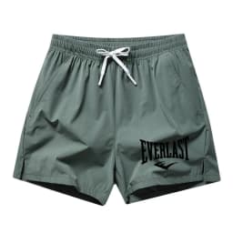 2026 New Summer Men's Sports and Casual Shorts with Pockets, Basic Pure Color, Lightweight, Suitable for Jogging and Beach Wear