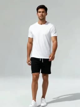1-3 Pack Men's Quick Dry Mesh T-shirts, Casual Loose Fit Crew Neck Short Sleeve Tops for Sports & Daily Life