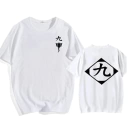 Hot Sale Anime Cotton T-Shirt Bleach Cosplay Shirt Zaraki Kenpachi Men Women O-Neck Short Sleeve Tee Fashion Tshirt For Fans