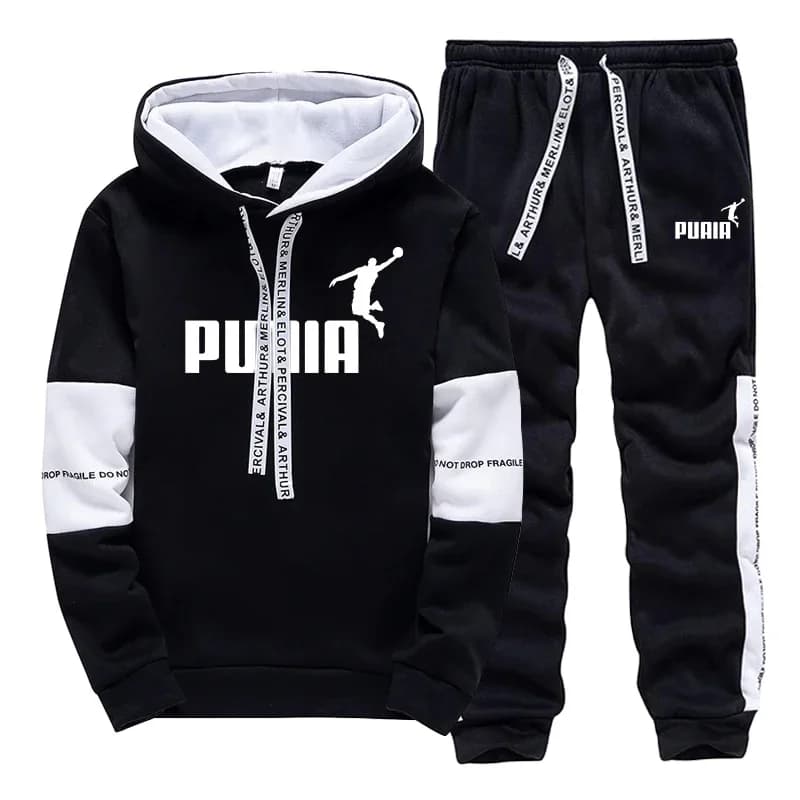 Men's Set/Hoodie/Pants 2026 Autumn Winter Daily Casual Sports Hooded Sweatshirt Sweatpants Home Outdoor Comfort Warm Sportswear