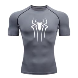 Compression Shirt Men Fitness Gym Super Hero Sport Running T-shirt Rashgard Tops Tee Quick Dry Short Sleeve T-shirt For Men