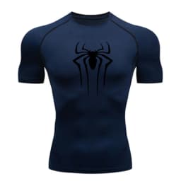 Compression Shirt Men Fitness Gym Super Hero Sport Running T-shirt Rashgard Tops Tee Quick Dry Short Sleeve T-shirt For Men
