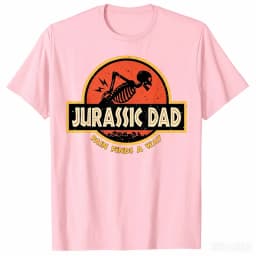 Jurassic Dad Pain Finds A Way Funny Sarcastic Skeleton T-Shirt Prehistoric Dad Joke T-shirt Men's Clothing Summer T Shirt Y2k