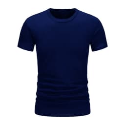 2026 Summer Men's T-shirt Fashion Slim Black Short Sleeved Comfortable Casual Round Neck T-shirts Top Men's Clothing