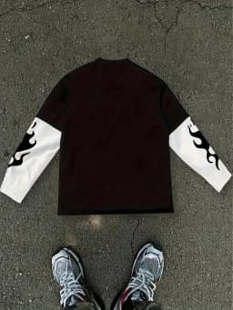 The New Men's Long-Sleeved T-Shirt for Spring and Autumn 2025 Is Casual Fashionable and Comfortable with 3D Pattern Printing