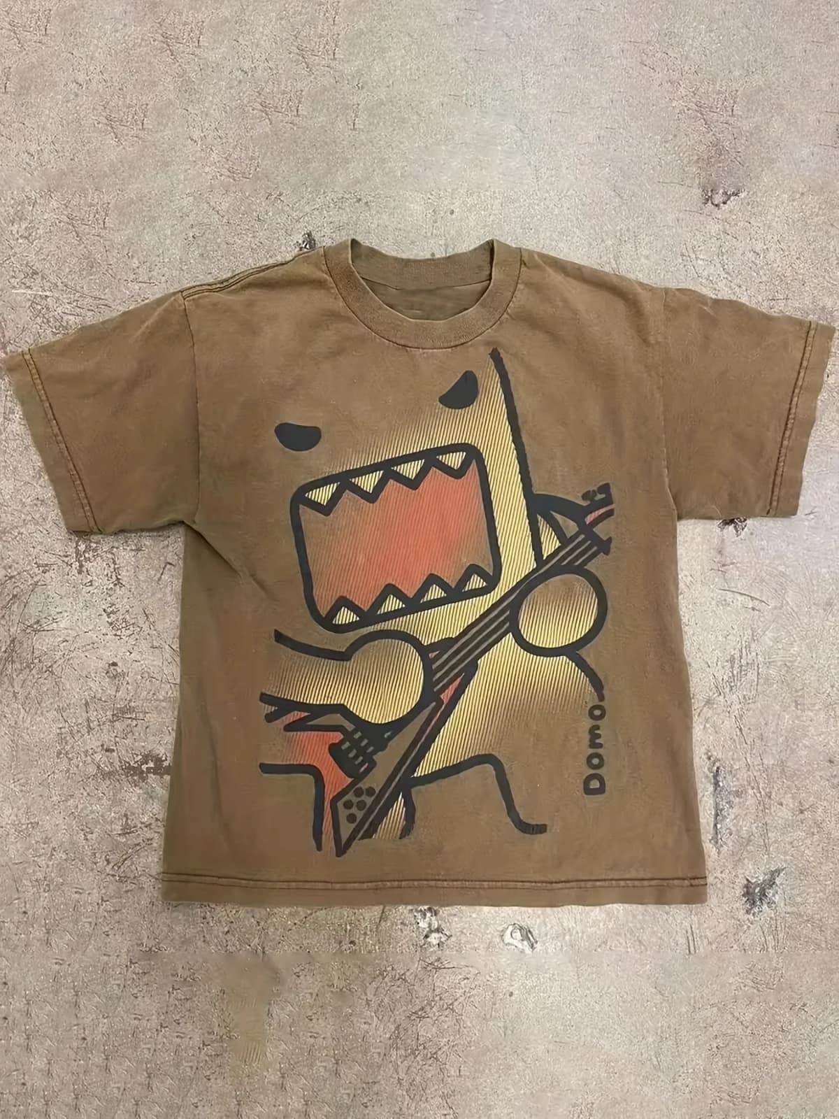 T-shirt Y2K Summer Outfit New Printed T-shirt American Trend Short Sleeved Street Hip-hop Retro Future Loose Top