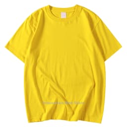 New Candy Color 100% Cotton T-Shirts Men Women 16 Colors Oversized Short Sleeves High Quality Brand Tee Clothing Soft T Shirts