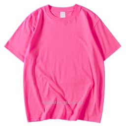 New Candy Color 100% Cotton T-Shirts Men Women 16 Colors Oversized Short Sleeves High Quality Brand Tee Clothing Soft T Shirts