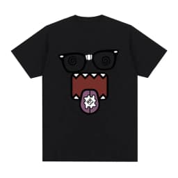 Fashion Kawaii Men T Shirt Pattern Y2K Cotton Print Round Neck Loose T-shirt Summer Women's Street Couple Tee Clothing
