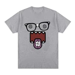 Fashion Kawaii Men T Shirt Pattern Y2K Cotton Print Round Neck Loose T-shirt Summer Women's Street Couple Tee Clothing