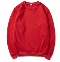 Korean Fashion Men's Round Neck Sweatshirts Autumn Long Sleeves Vacation Pullovers Tops Casual Popular Man Solid Sweat Shirts