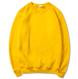 Korean Fashion Men's Round Neck Sweatshirts Autumn Long Sleeves Vacation Pullovers Tops Casual Popular Man Solid Sweat Shirts