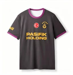 26-27 Galatasaray Football Jersey Shirt, Men Summer New 3D Print Sports Tshirt, Training Breathable Quick Drying Sweatshirt