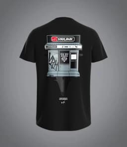 Sticker Design High Street Graffiti Splicing Style Trendy Brand T-Shirt Cotton Graphic Tee Men Women Summer Streetwear