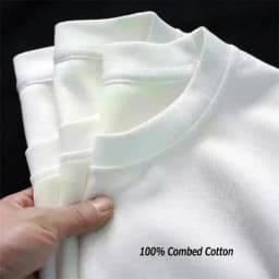 2026 Summer High-quality Men's Summer New Thick Pure Cotton T-shirt with Printed Design, Stylish Breathable, and Sweat-absorbing