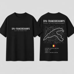 Nürburgring Printed Cotton Short-sleeved T-shirt Suitable for Car Racing Enthusiasts Men's Clothing Women's 2026 Summer T Shirt
