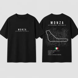 Nürburgring Printed Cotton Short-sleeved T-shirt Suitable for Car Racing Enthusiasts Men's Clothing Women's 2026 Summer T Shirt