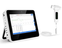 CONTEC SP100A Spirometer Portable Lung Function Testing Medical Device Pulmonary Function Multi-parameter FVC, VC, MVV MV