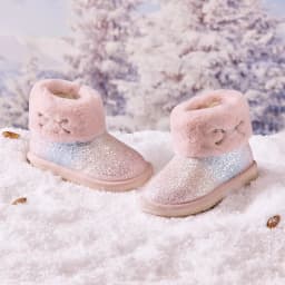 Dave Bella Children Snow Boots Winter Autumn Kids' Thick Warm Shoes Plush Ankle Boots Non-slip Footwear Uggs For Girls DB4254413