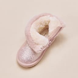 Dave Bella Children Snow Boots Winter Autumn Kids' Thick Warm Shoes Plush Ankle Boots Non-slip Footwear Uggs For Girls DB4254413