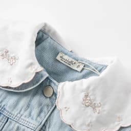 Dave Bella Baby Girls Demin Jacket Spring Long Sleeves Top Children Cute Cotton Soft Cowboy Outwear Clothes DB1230207