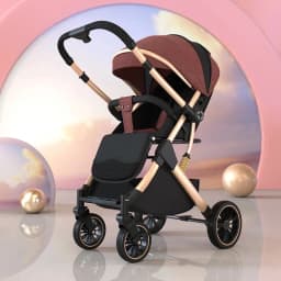 Lightweight baby stroller baby stroller 0 to 3 years Baby stroller with baby comfort Sit and lie multiple child stroller