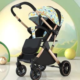 Lightweight baby stroller baby stroller 0 to 3 years Baby stroller with baby comfort Sit and lie multiple child stroller