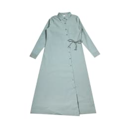 Women Wrap Dress Maxi White Color With Contrasted Special Decoration Stitching Girl Sleeveless Cotton Linen Fabric Waist Belt