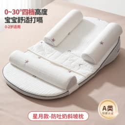 Breastfeeding Pillow Baby Slope Pillow Pad Newborn Feeding Adjustable Bed-in-Bed