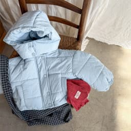 2025 Winter New Children Solid Down Jacket Boys Girls Long Sleeve Cotton Padded Jacket Kids Baby Thick Warm Hooded Coat