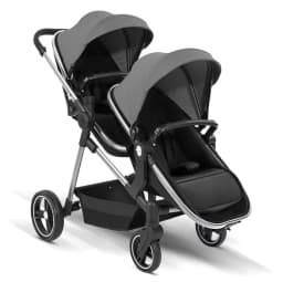 NEW 2in1 Baby stroller Multi functional twins double stroller for 2 kids baby carriage, portable stroller can be boarded