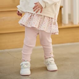 Dave Bella Children Leggings Spring Autumn Girls Fashion Lace Pant Butterfly Baby Elastic Casual Trousers Kids Clothes DB1260247