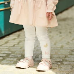 Dave Bella Children Leggings Spring Autumn Girls Fashion Lace Pant Butterfly Baby Elastic Casual Trousers Kids Clothes DB1260247